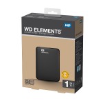 Western Digital Elements 1TB External HDD Black
